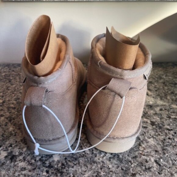 Brown shearling boots Size 9 - Picture 4 of 6